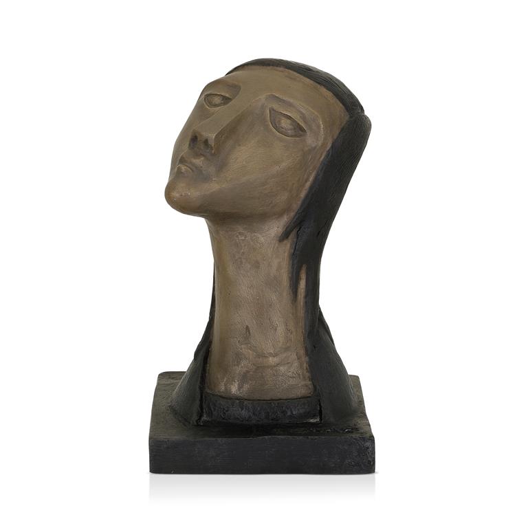 RAM KUMAR | UNTITLED | Bronze | 11x6.25x6.25 | Second from a limited edition of nine