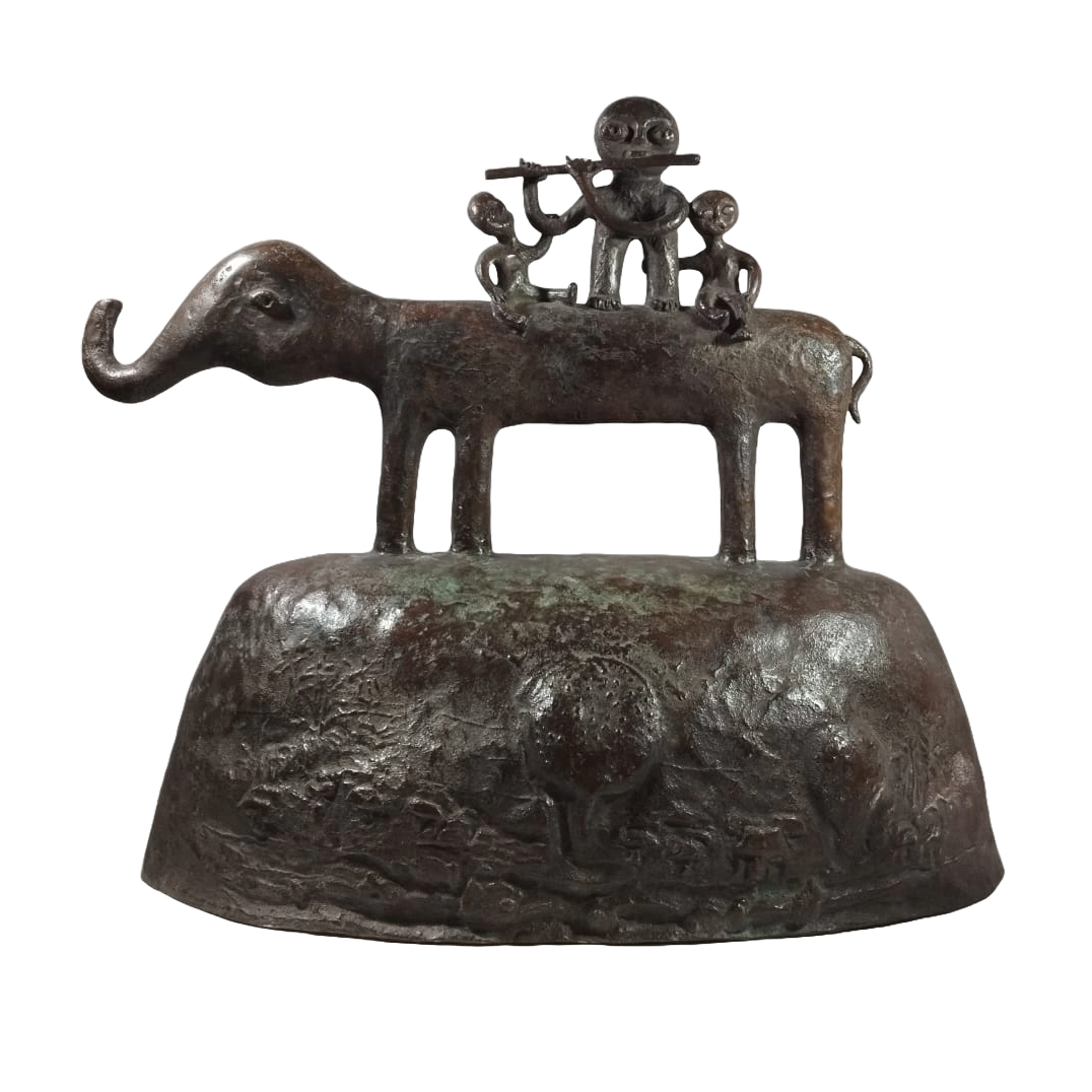 Subrata Biswas | Lucidity of Friendship | Bronze | 18x9x20 Inches | 2022